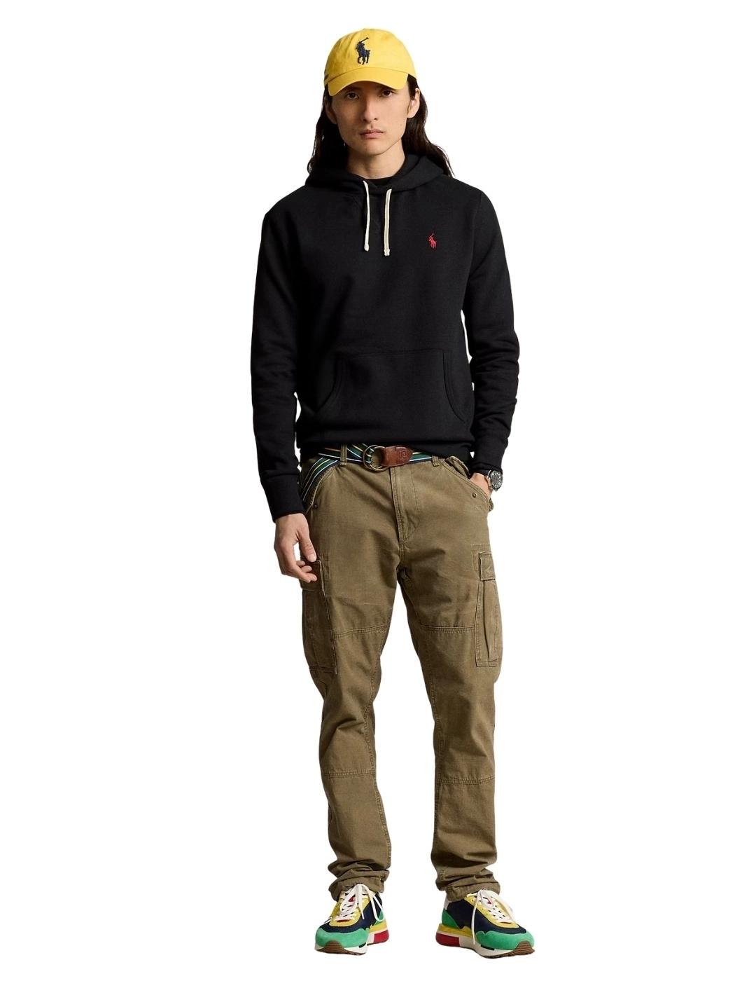 Ralph Lauren Sudadera Rl felpa con capucha Negra