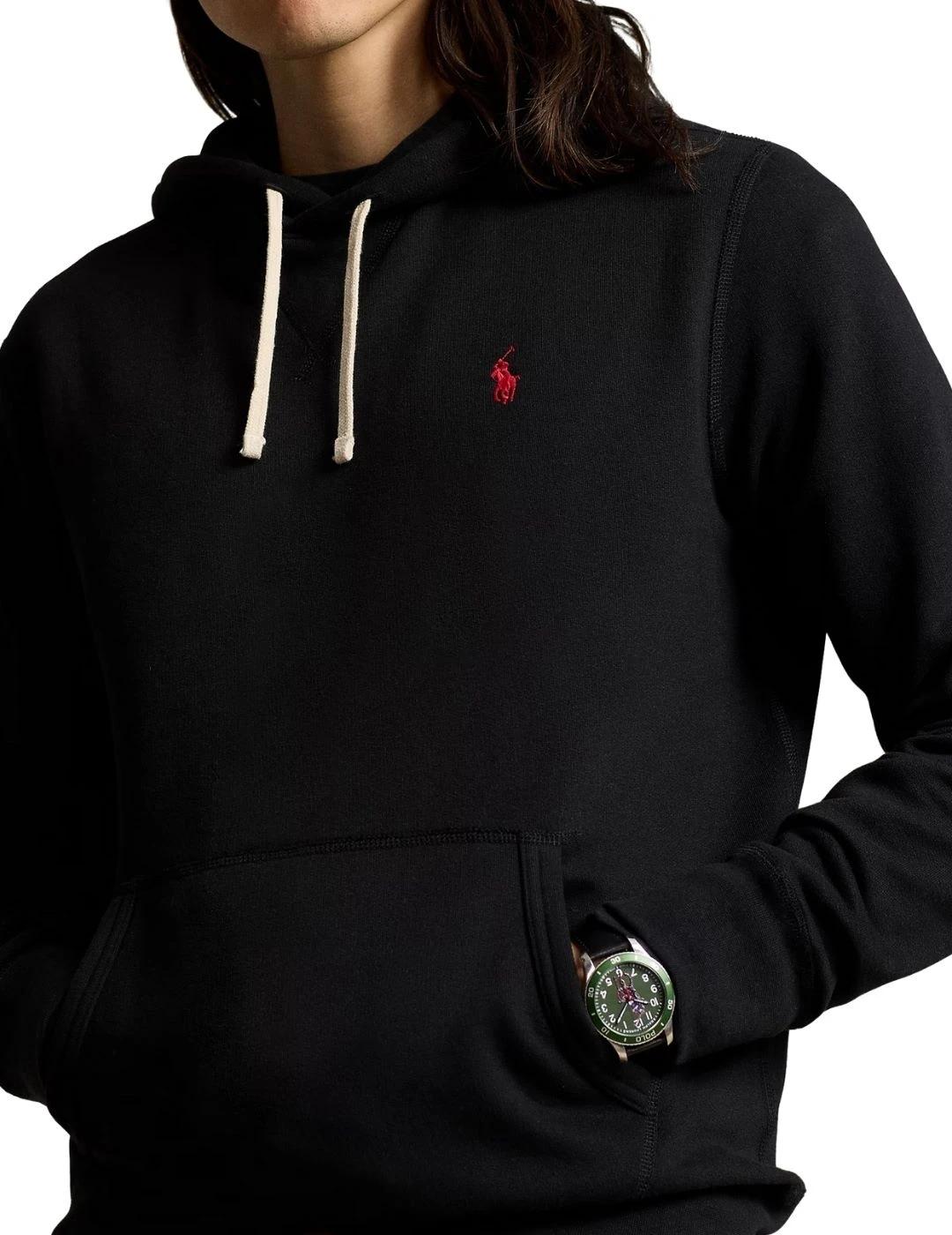 Ralph Lauren Sudadera Rl felpa con capucha Negra