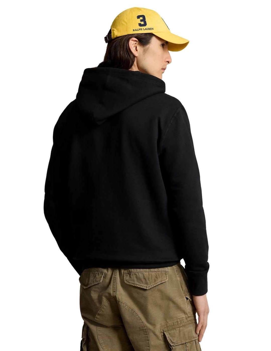 Ralph Lauren Sudadera Rl felpa con capucha Negra