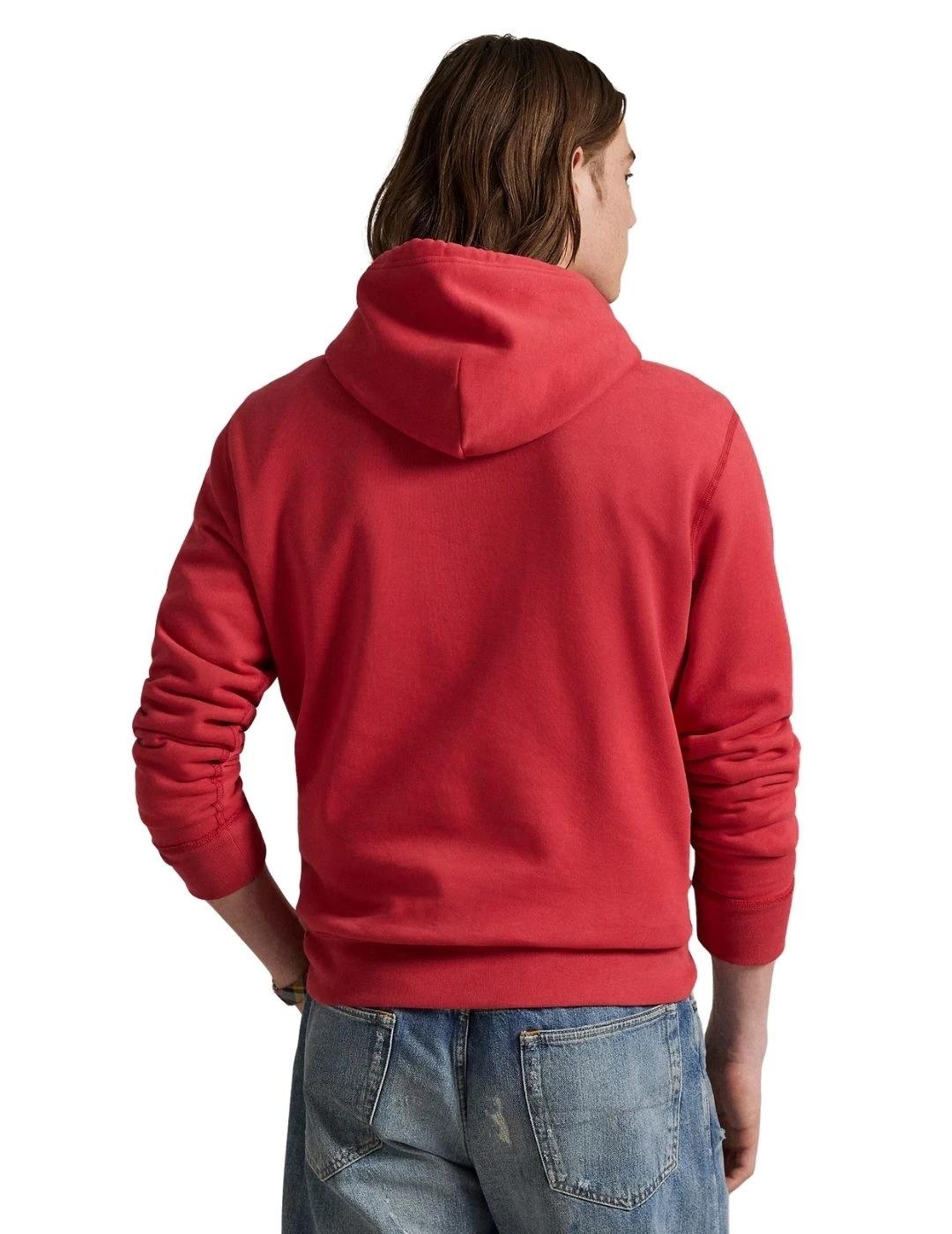 Ralph Lauren Sudadera Rl felpa con capucha Roja