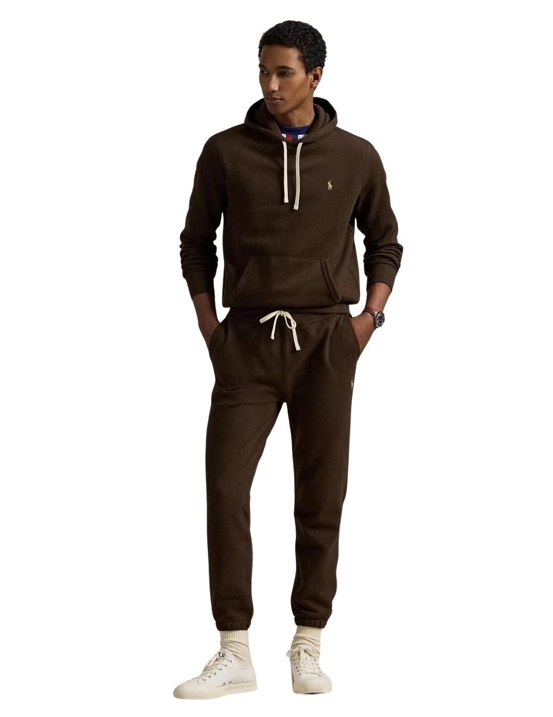 Ralph Lauren Sudadera Rl felpa con capucha Marrón