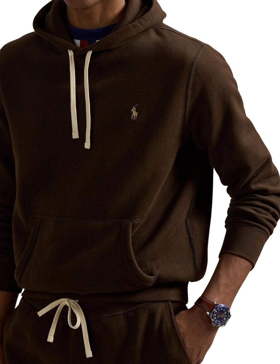 Ralph Lauren Sudadera Rl felpa con capucha Marrón