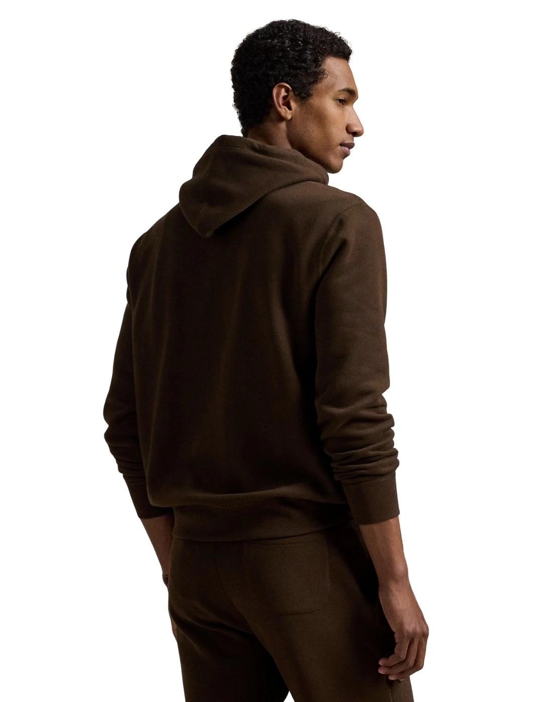 Ralph Lauren Sudadera Rl felpa con capucha Marrón