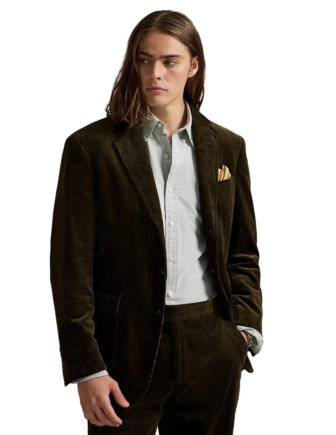 Ralph Lauren Camisa Oxford Verde