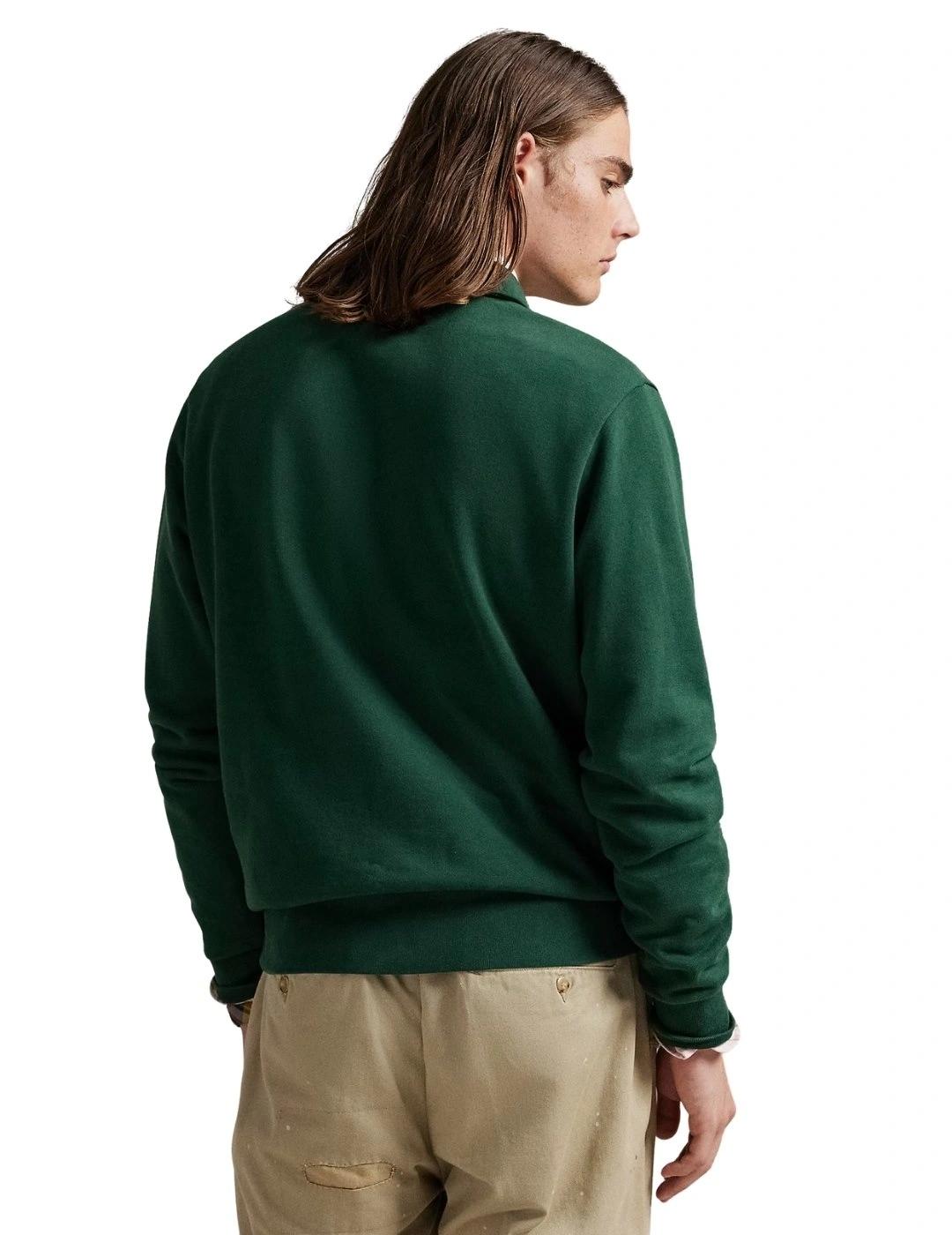 Ralph Lauren Sudadera con cuello de polar Verde