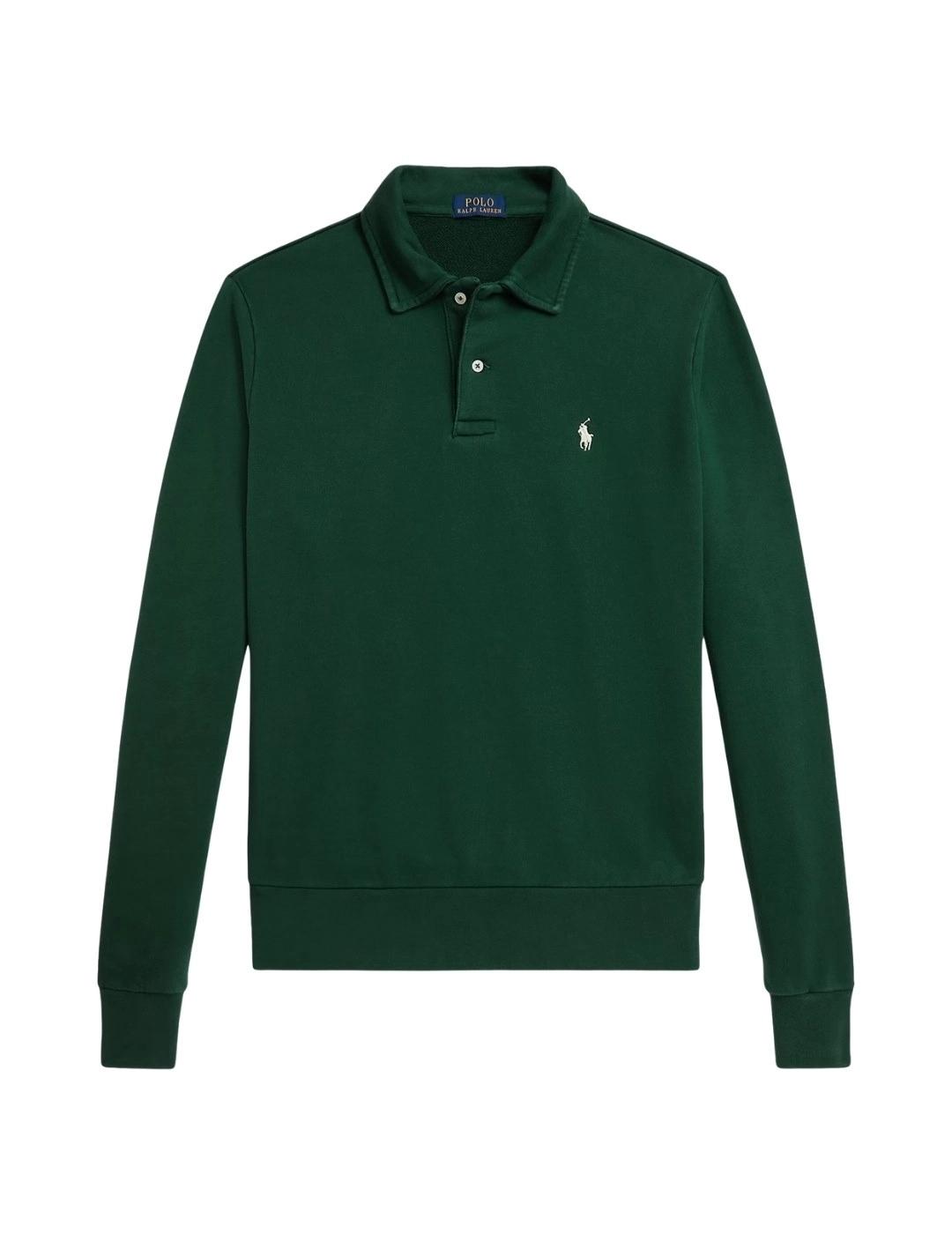 Ralph Lauren Sudadera con cuello de polar Verde