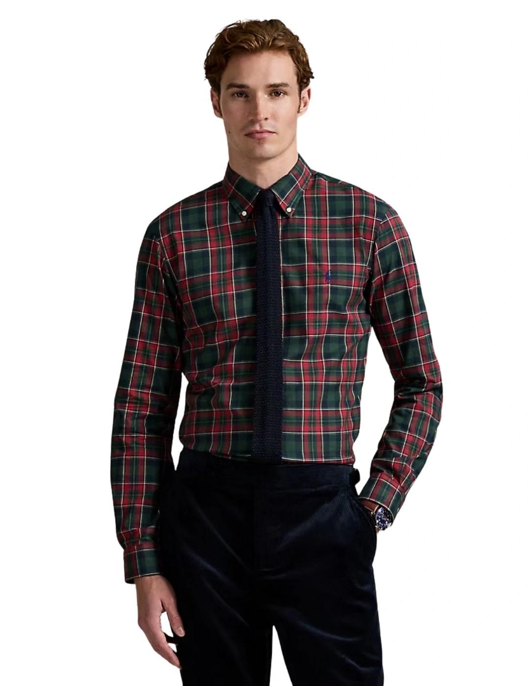 Ralph Lauren Camisa de cuadros Custom Fit