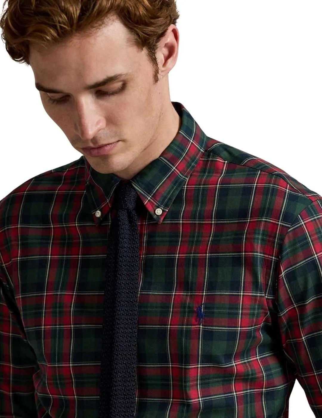 Ralph Lauren Camisa de cuadros Custom Fit