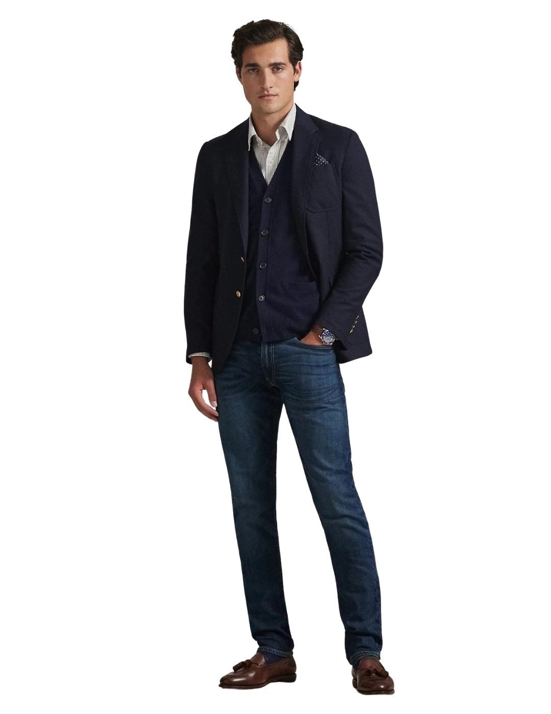 Ralph Lauren Camisa Oxford rayas Custom Fit