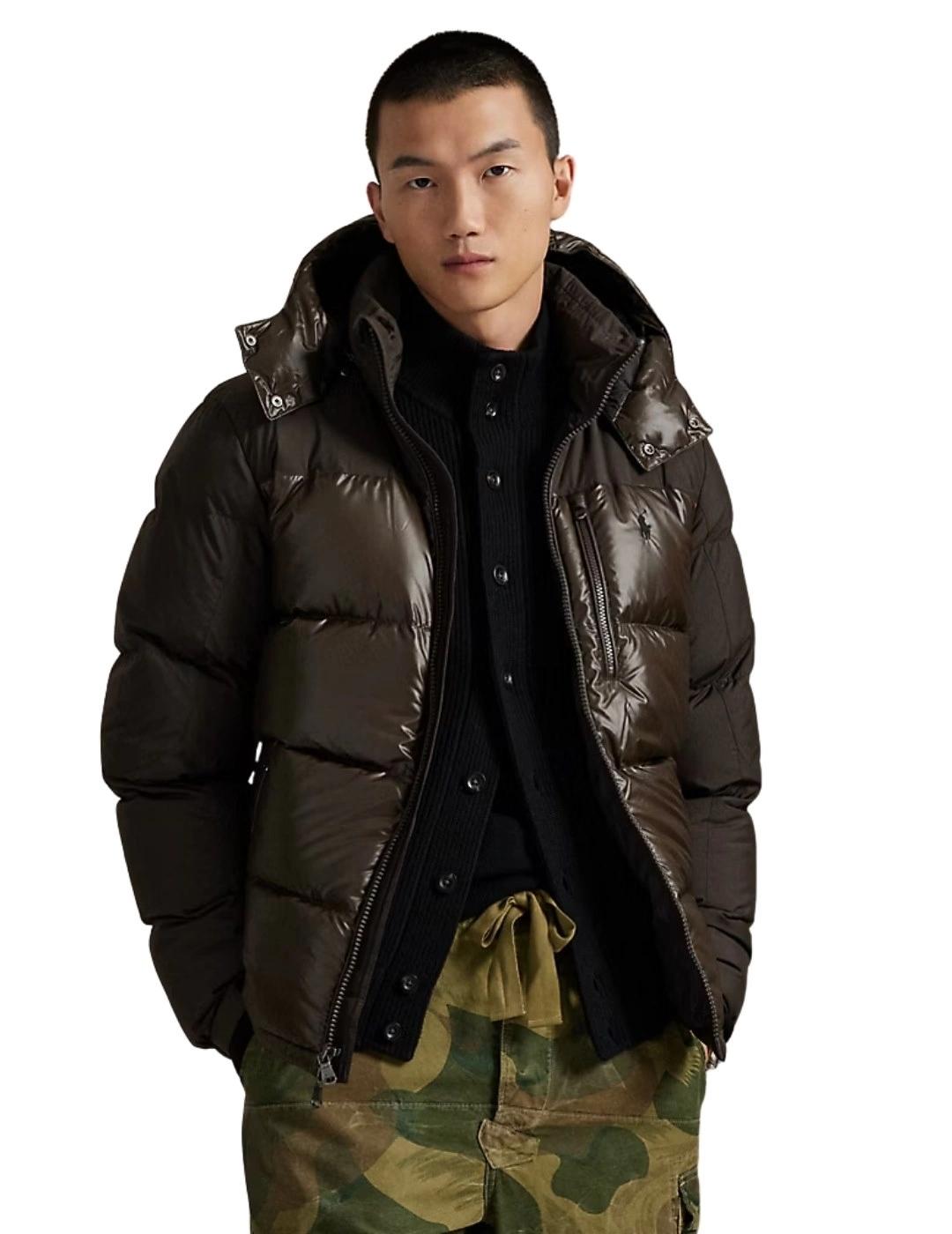 Ralph Lauren Chaqueta Gorham de plumón Marrón