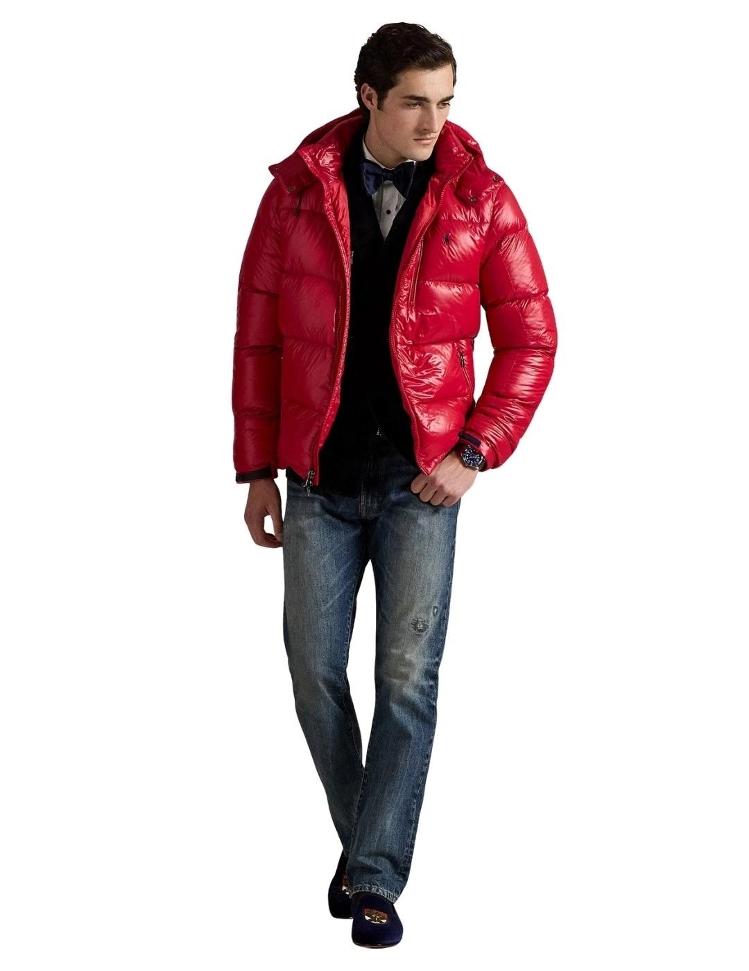 Ralph Lauren Chaqueta Gorham de plumón Rojo