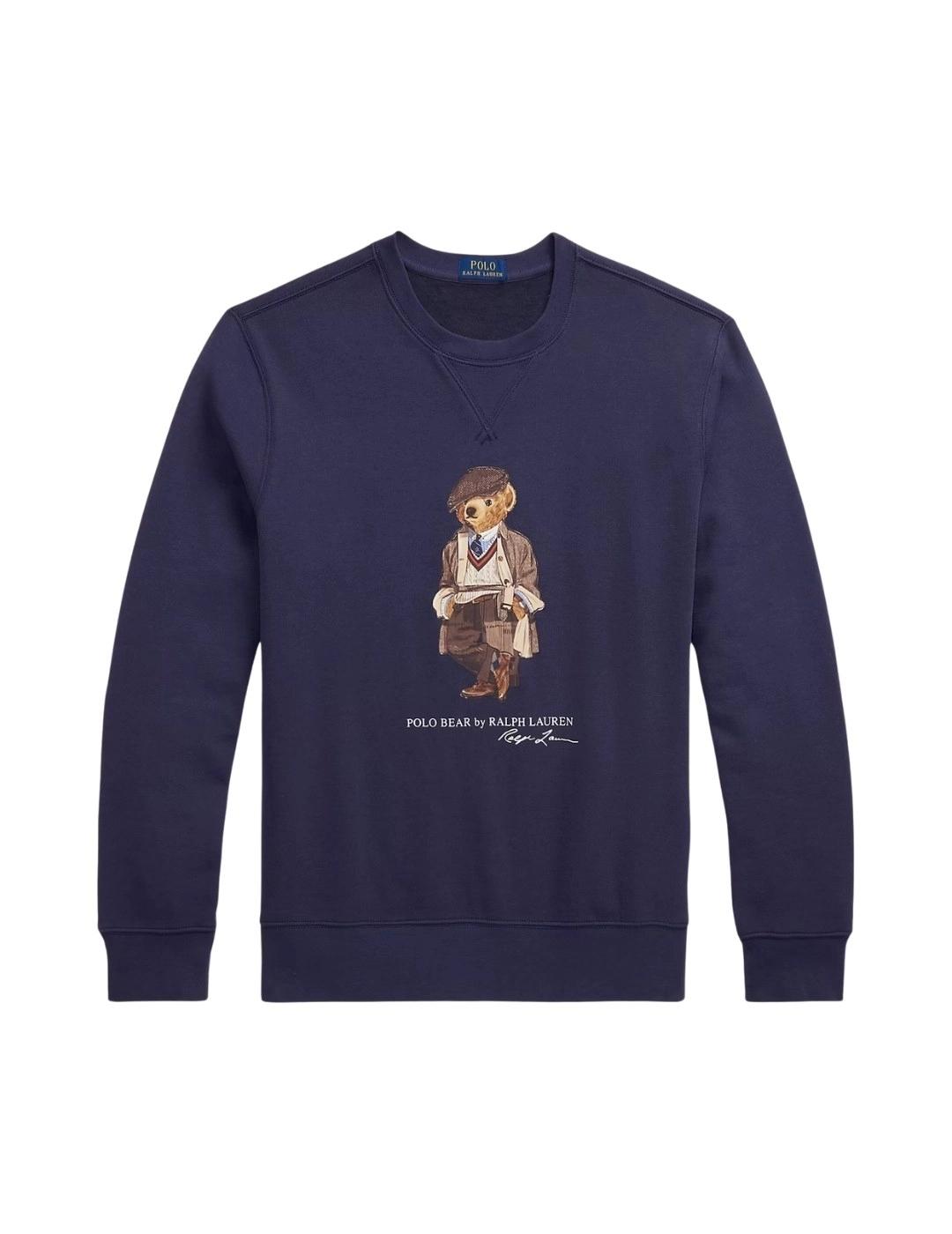 Ralph Lauren Sudadera de felpa Polo Bear Azul