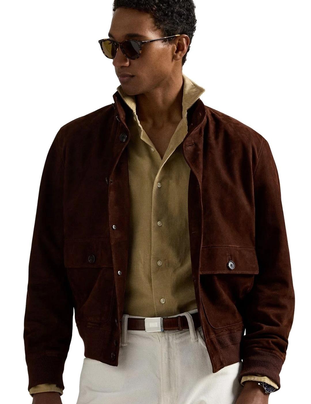 Ralph Lauren Camisa de pana Custom fit Beige