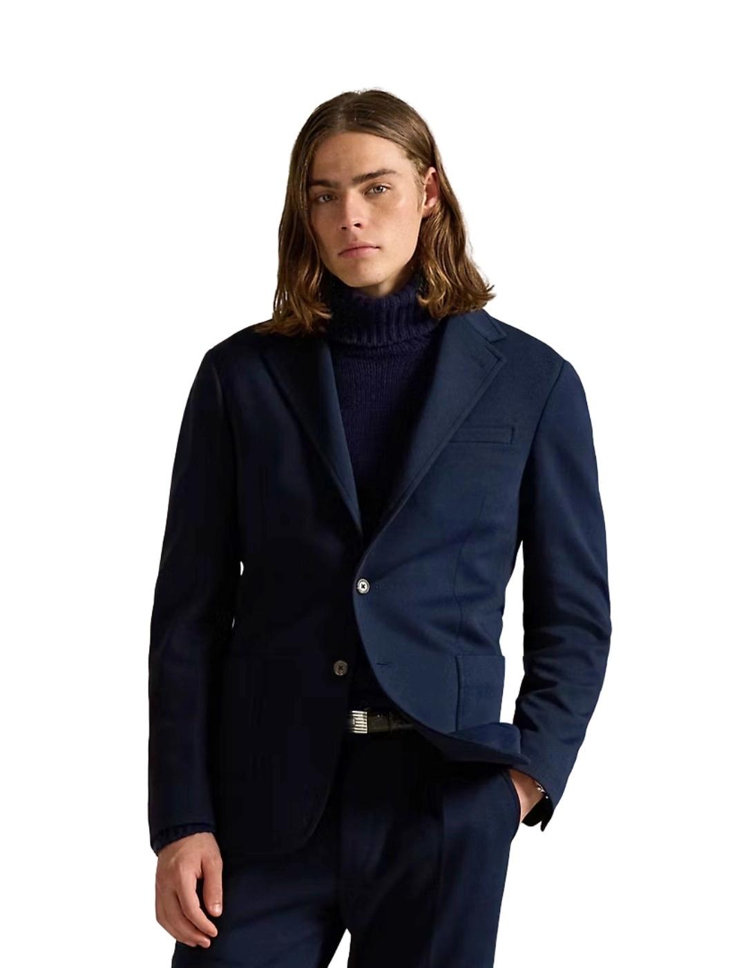 Ralph Lauren Chaqueta Polo Soft de punto doble