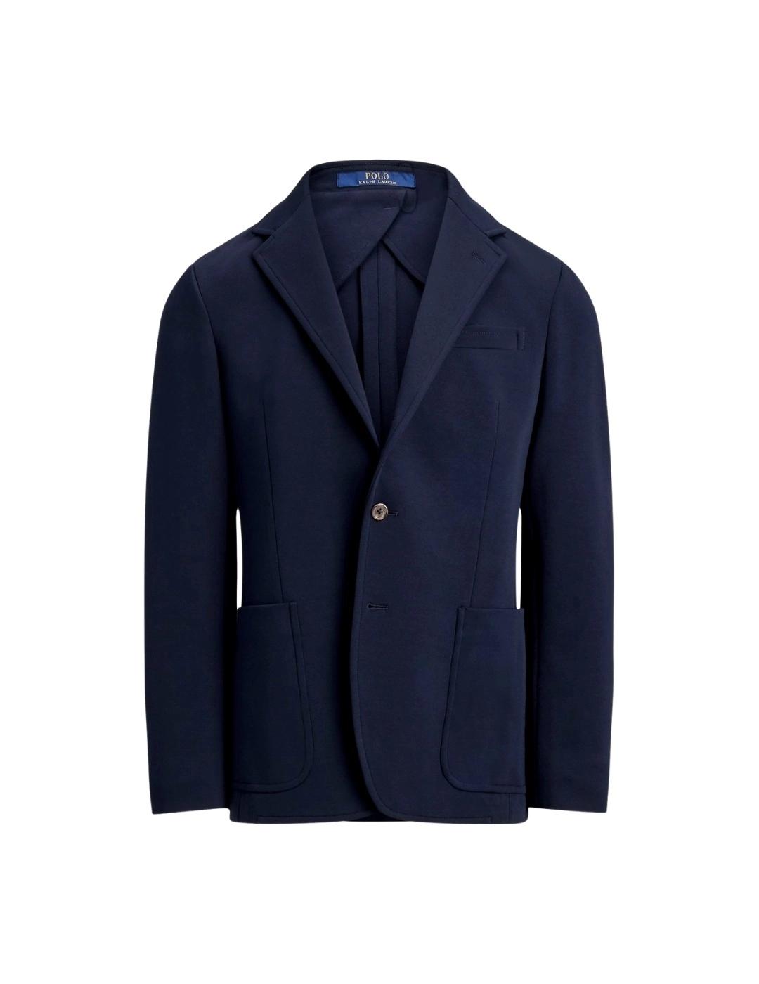 Ralph Lauren Chaqueta Polo Soft de punto doble