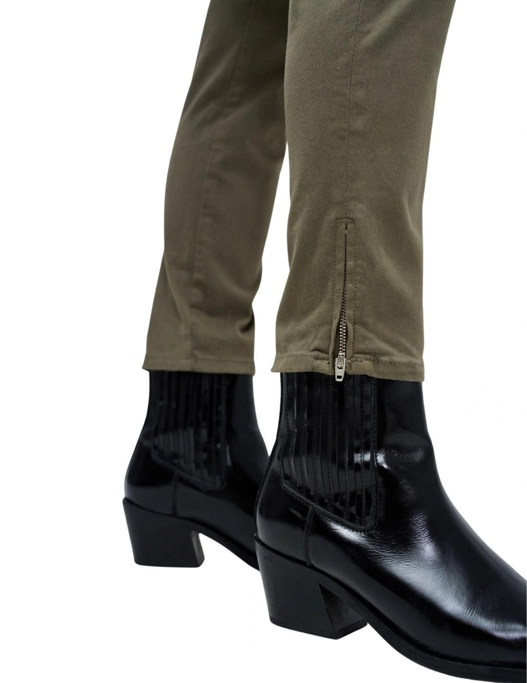 Salsa Pantalones Faith Cargo Cropped Verde skin ny