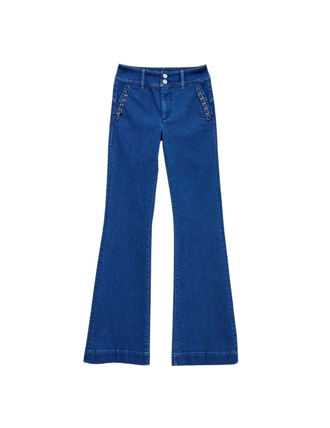 Salsa Pantalones Secret Chino Push in Flare