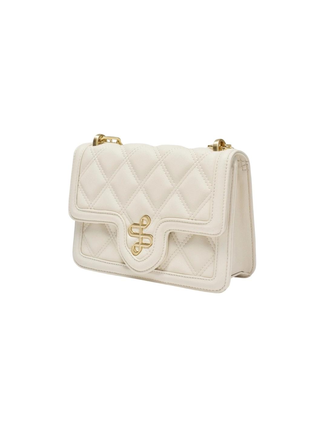 Salsa Bolso Acolchado Efecto piel Blanco