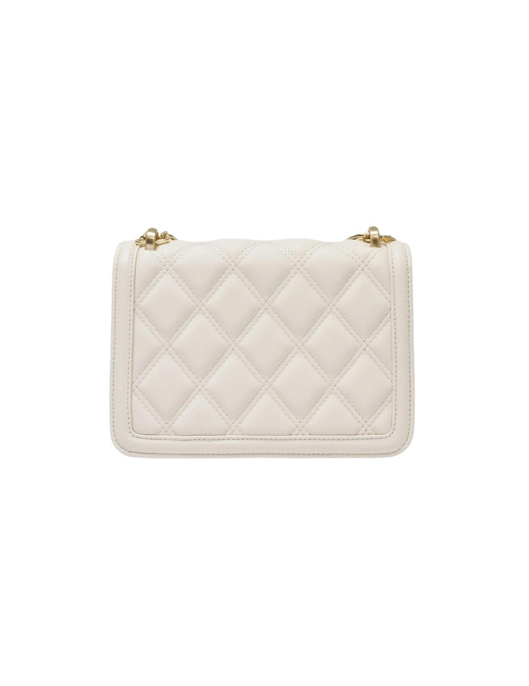 Salsa Bolso Acolchado Efecto piel Blanco