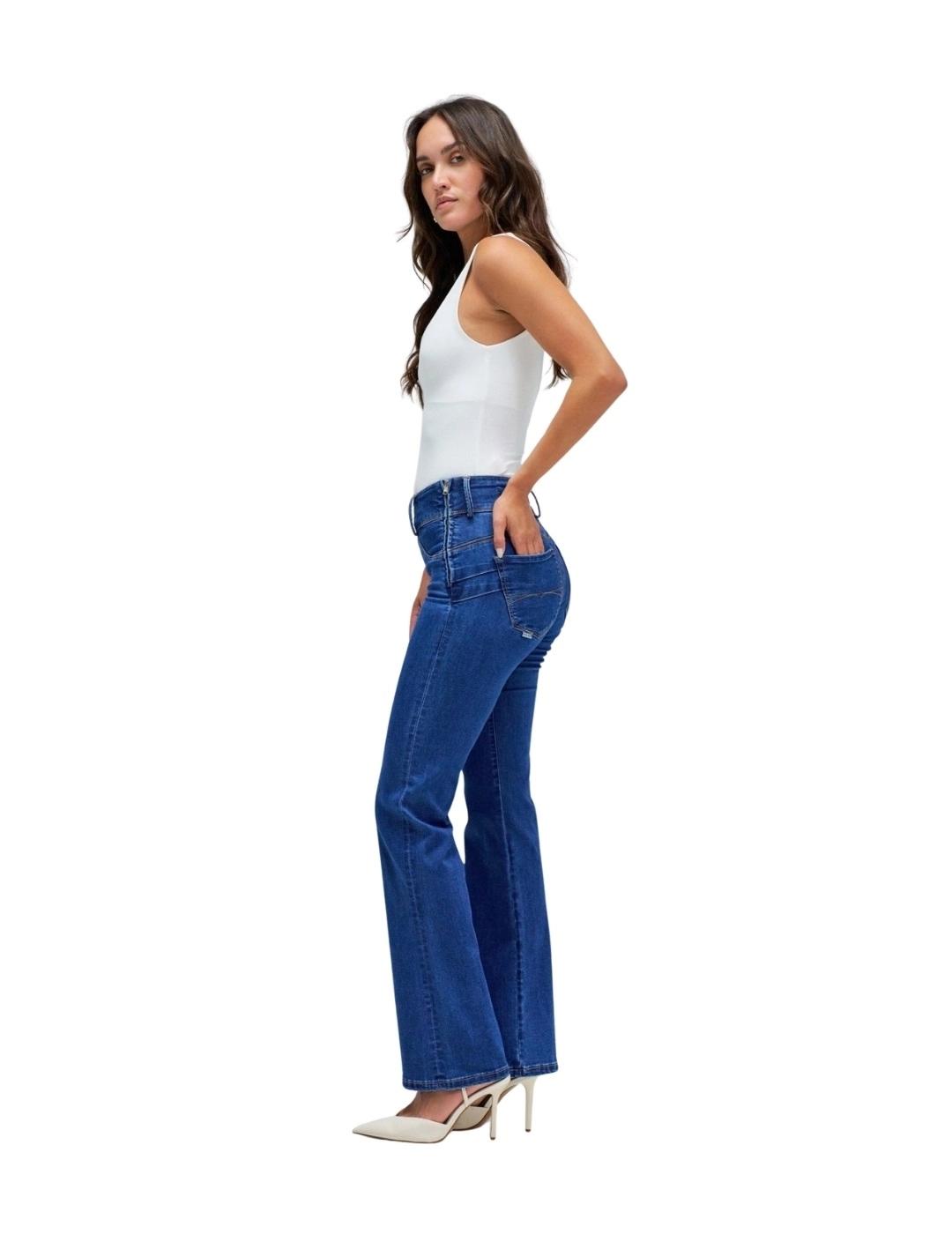 Salsa Pantalones Silhouette Secret Push in Bootcut