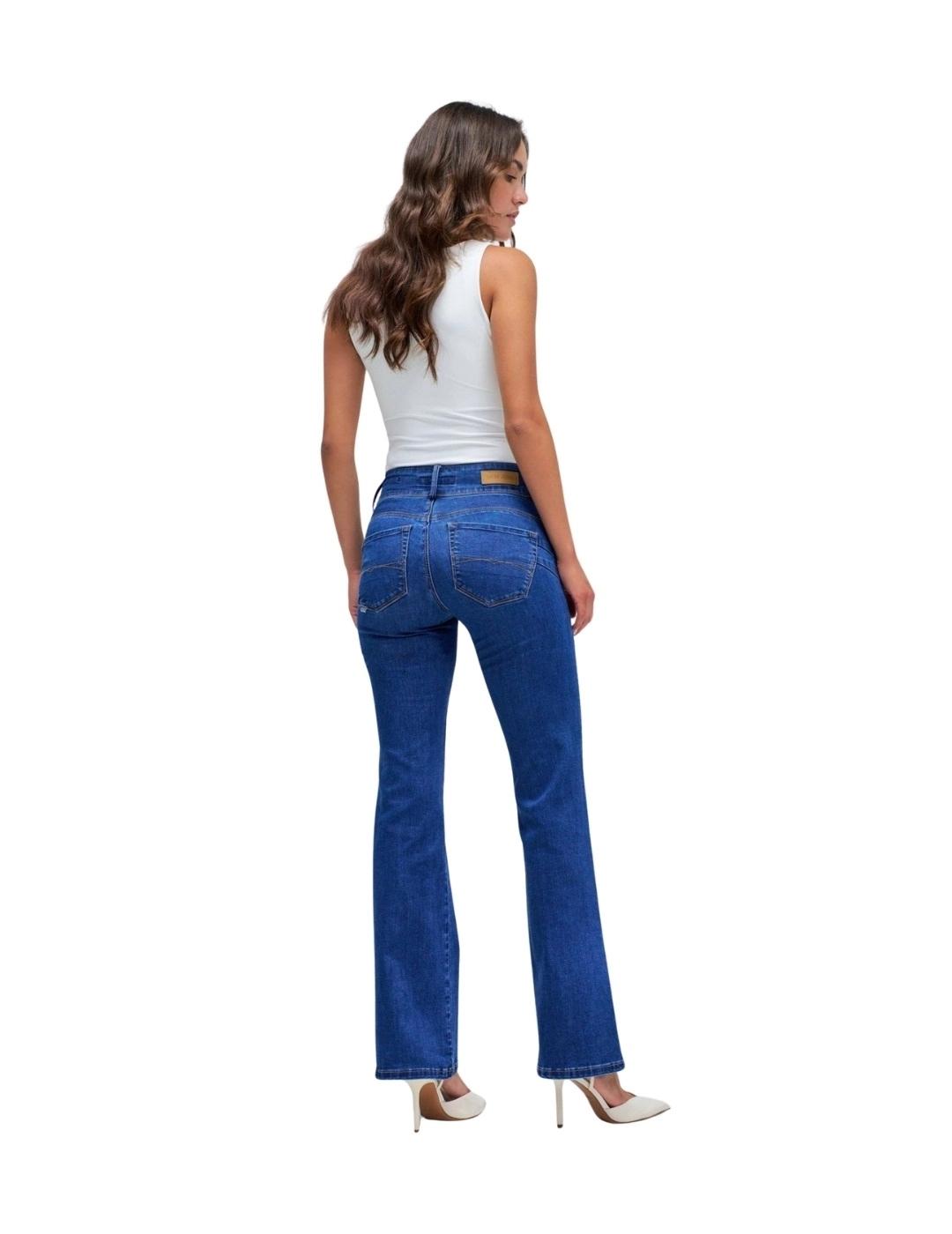 Salsa Pantalones Silhouette Secret Push in Bootcut