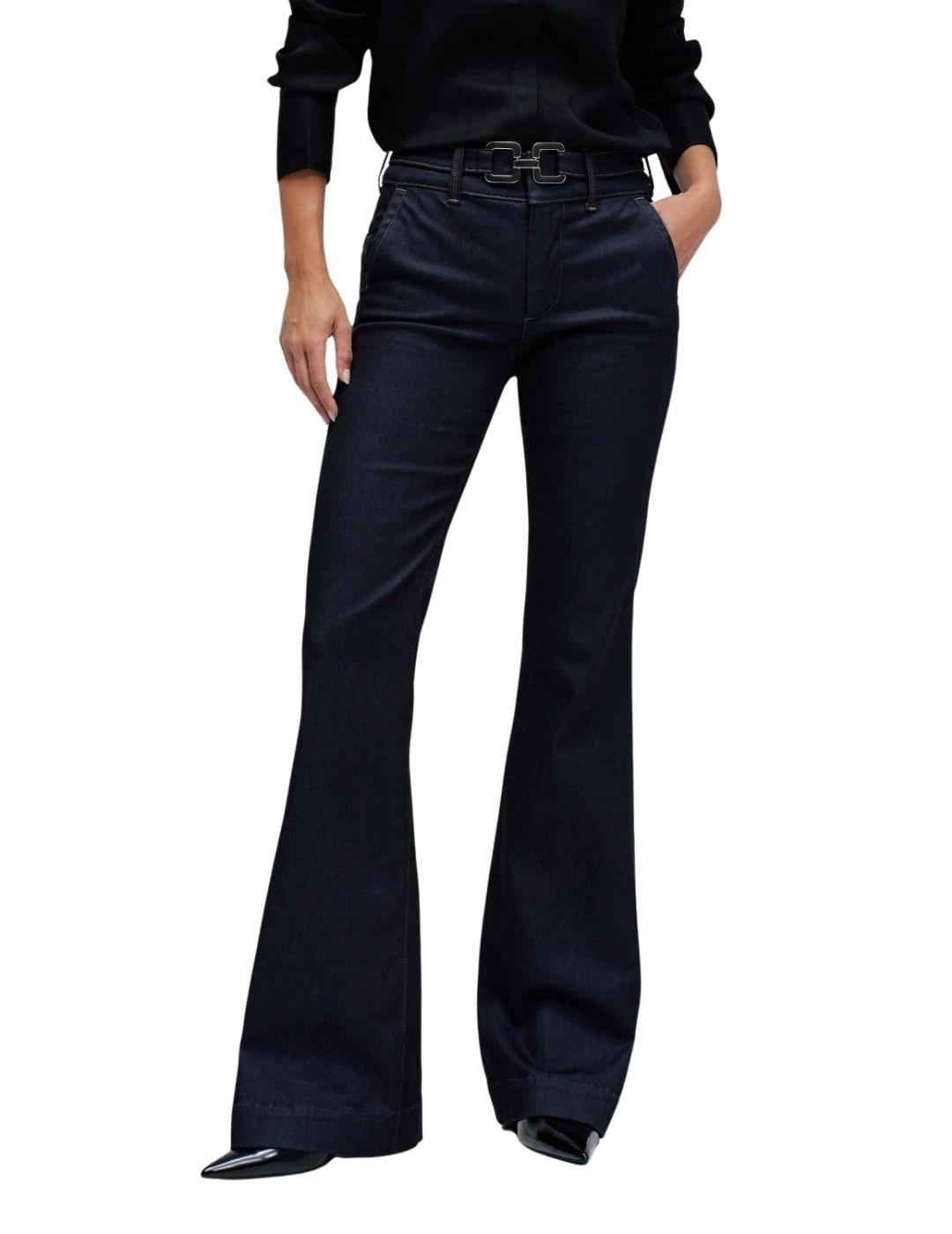 Salsa Pantalones Secret Chino Push in Flare