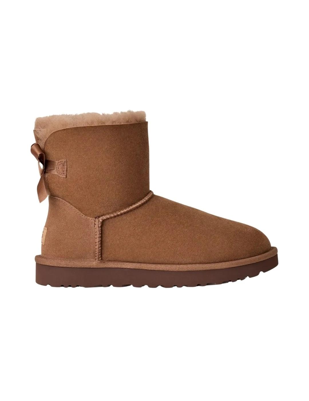Ugg Botas Mini Bailey Bow II Rocky Oak