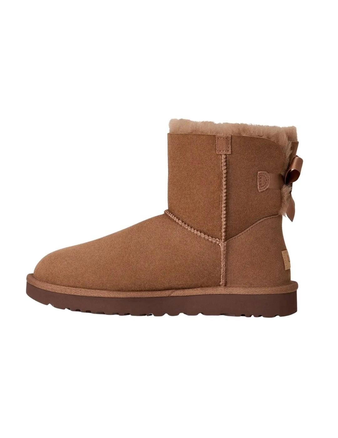 Ugg Botas Mini Bailey Bow II Rocky Oak