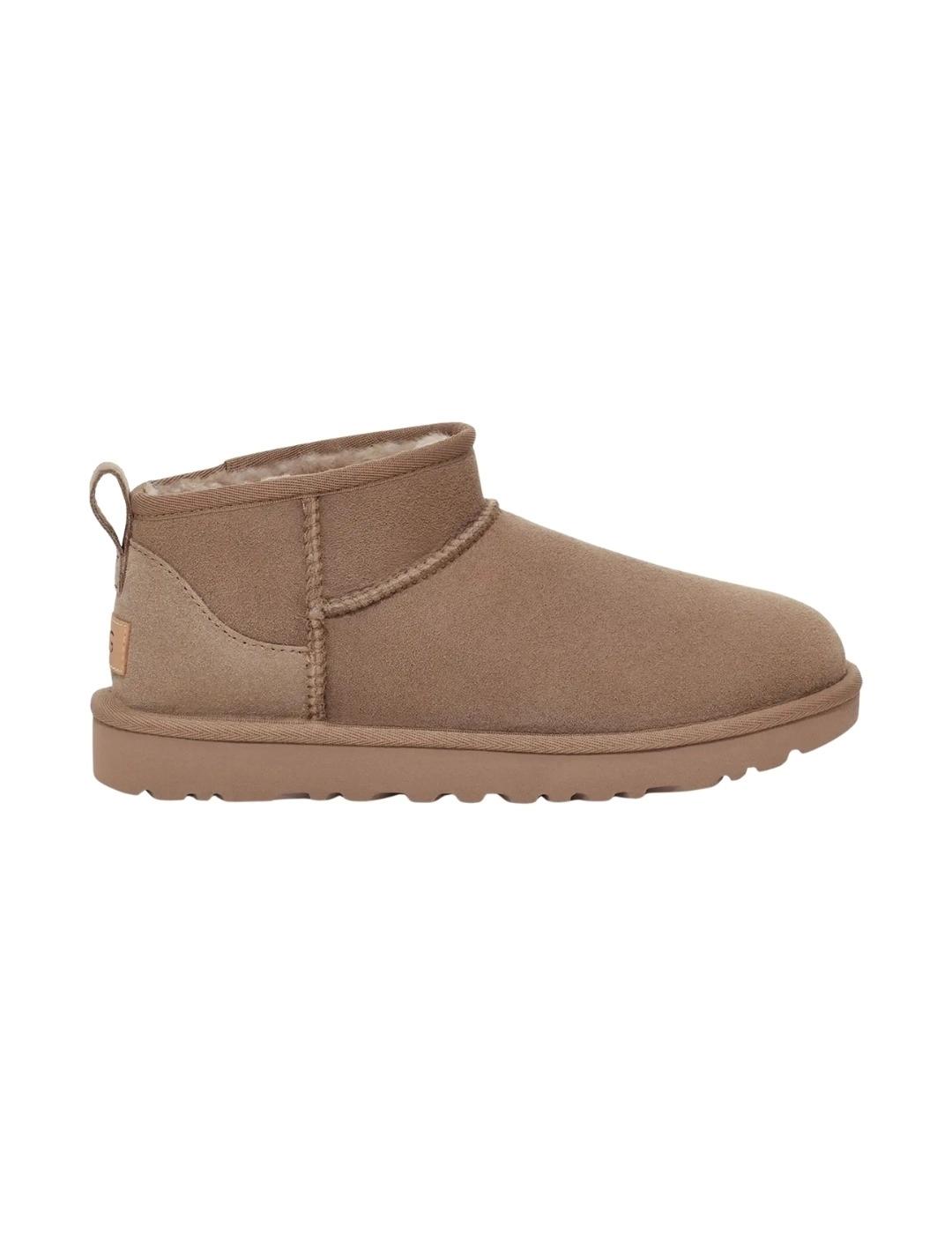 Ugg Botas Classic Ultra Mini Caribou