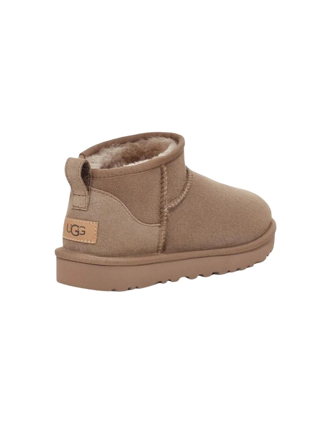 Ugg Botas Classic Ultra Mini Caribou