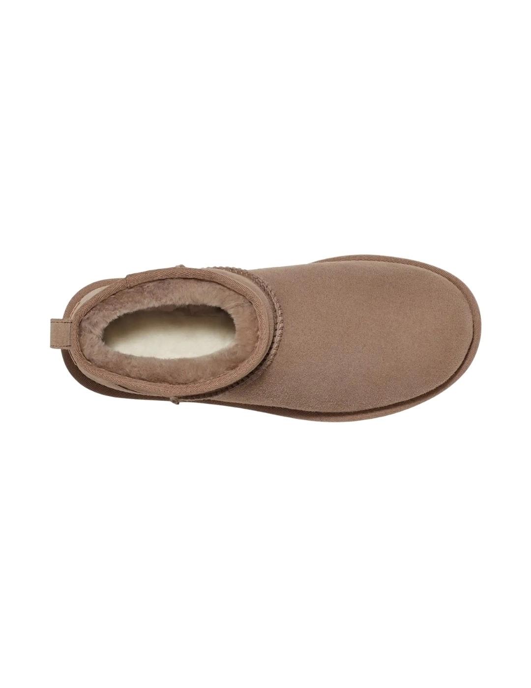 Ugg Botas Classic Ultra Mini Caribou