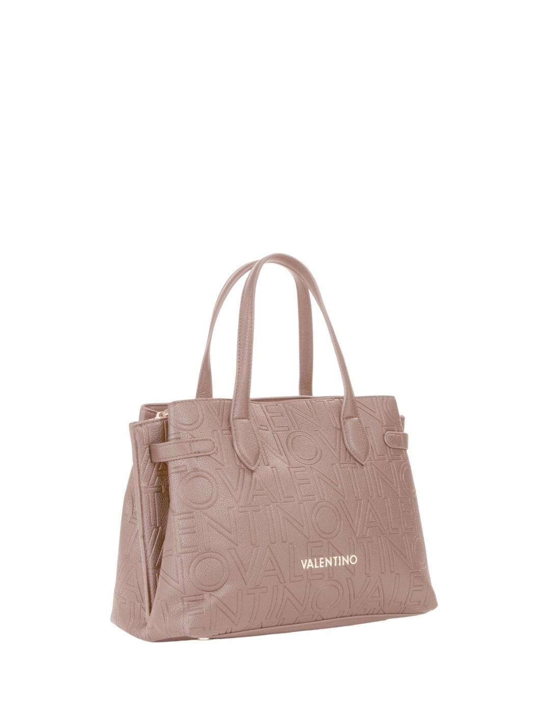 Valentino Bolso Shopping Pansy Beige