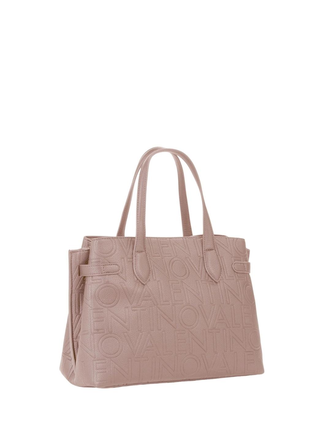 Valentino Bolso Shopping Pansy Beige