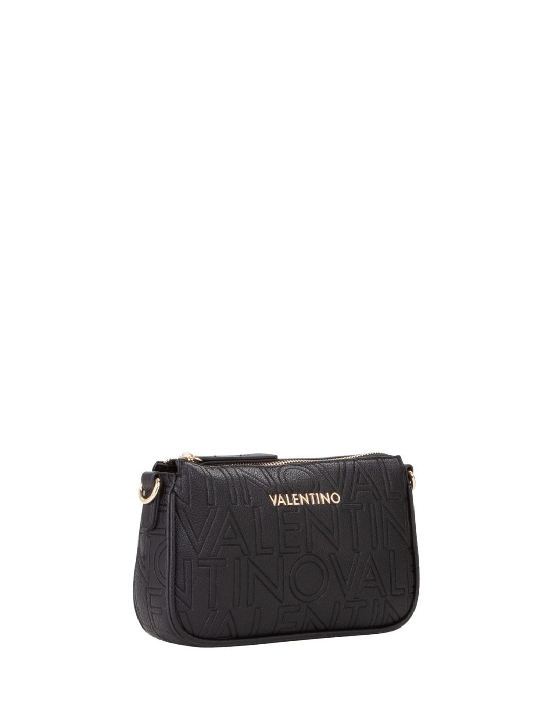Valentino Bolso Tracolla Pansy Negro