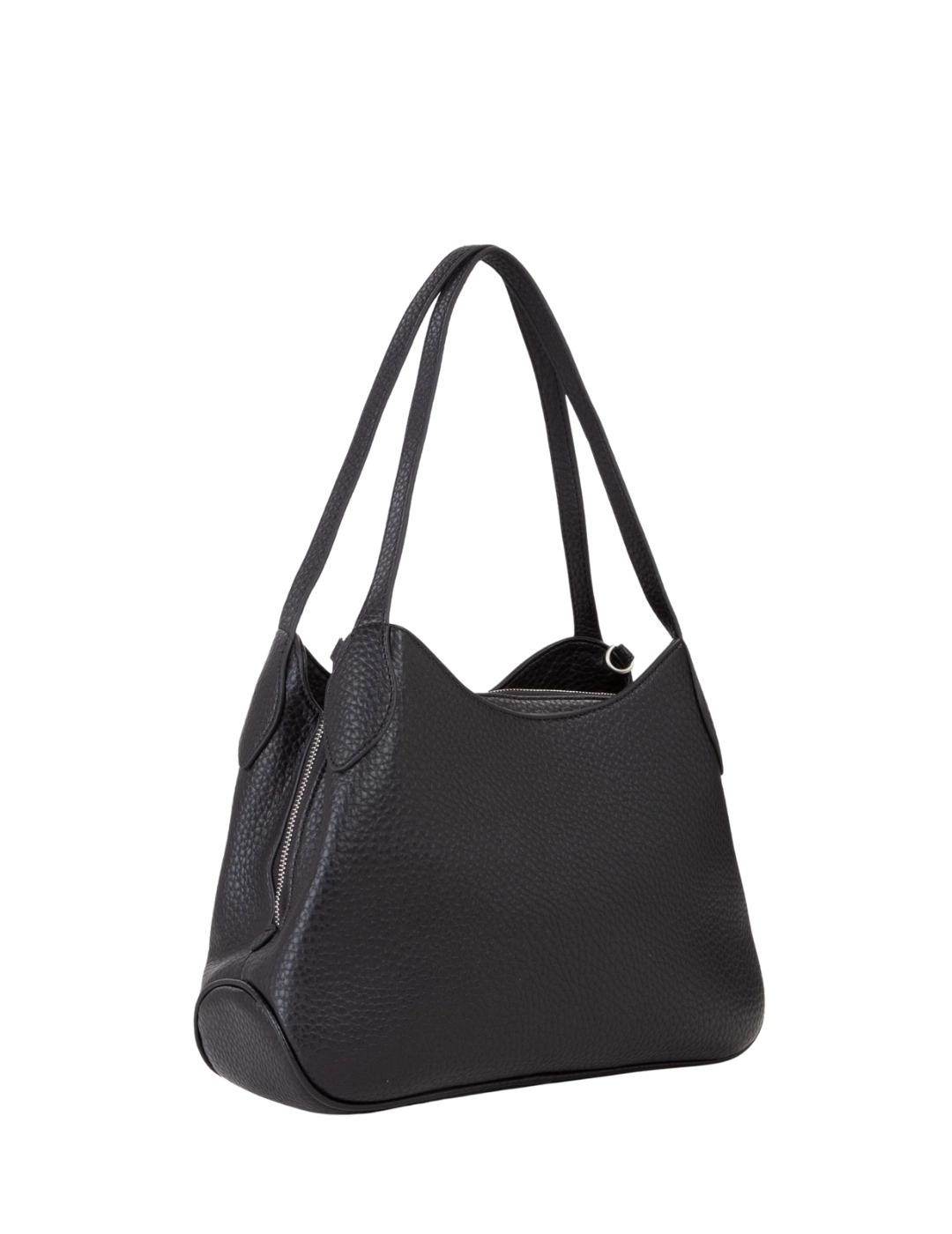 Valentino Bolso Shopping Willowy Negro