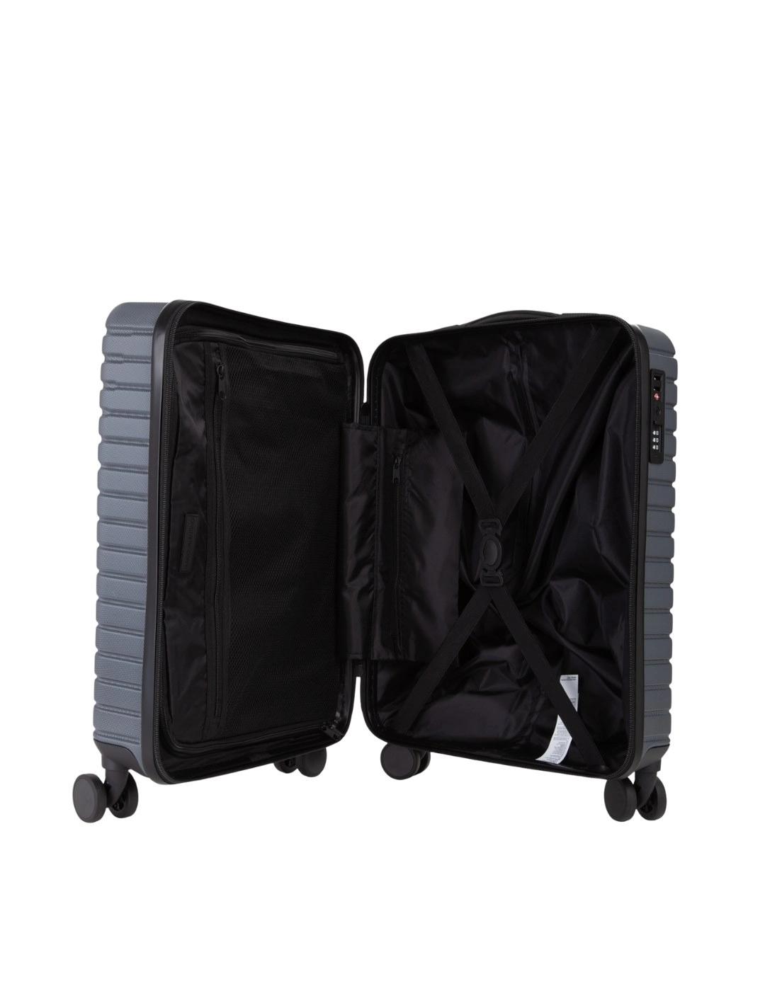 Valentino Maleta Trolley de cabina Mercury Gris