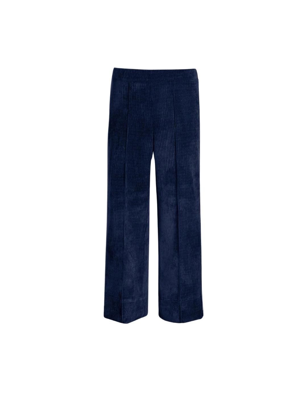 Vilagallo Pantalón Bettina Pana Confort Azul marin