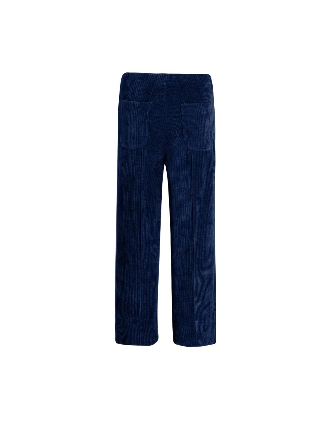 Vilagallo Pantalón Bettina Pana Confort Azul marin