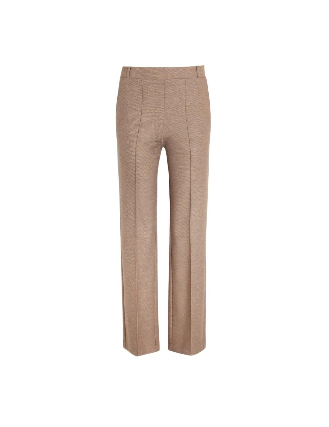 Vilagallo Pantalón Carla Punto Diagonal Beige