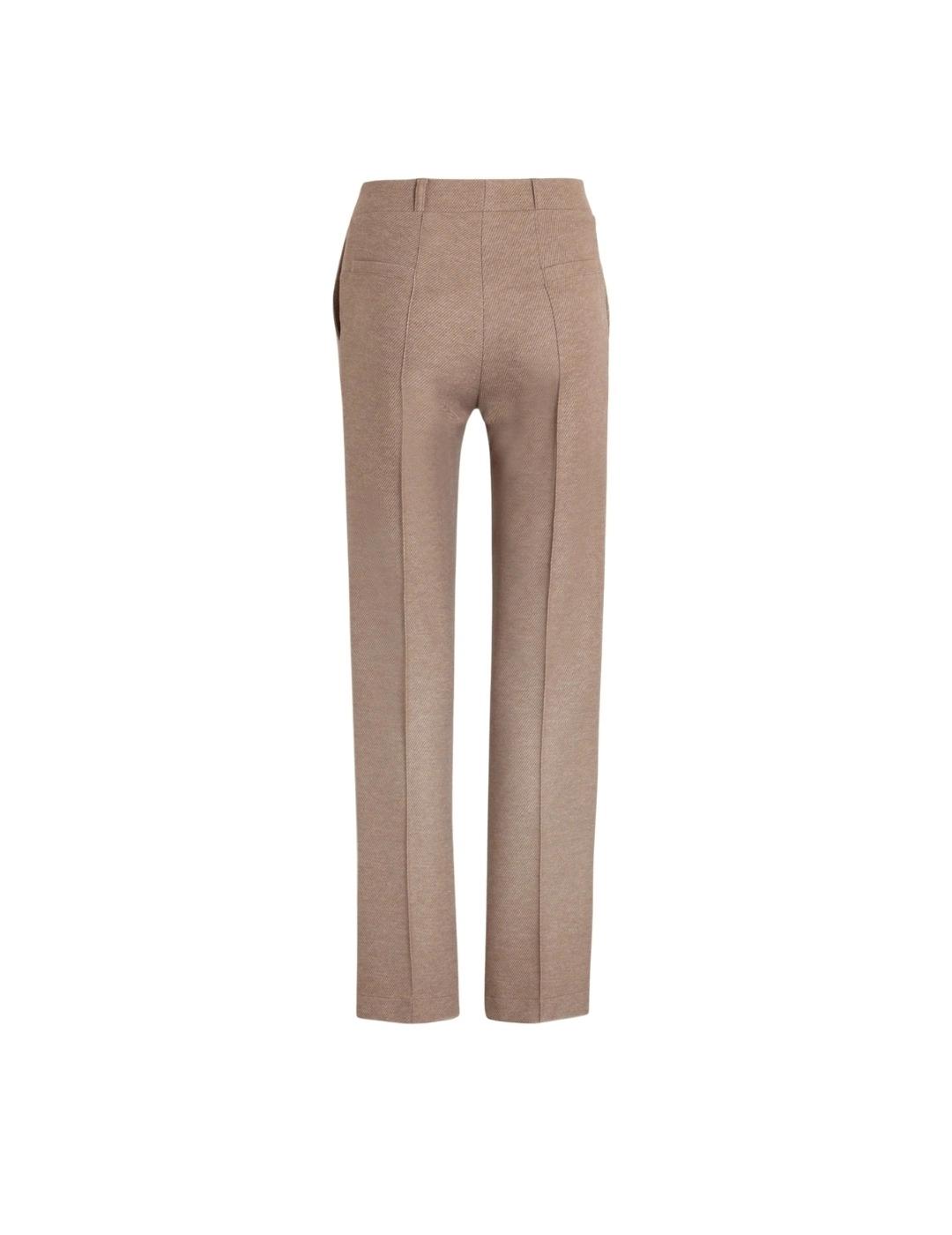 Vilagallo Pantalón Carla Punto Diagonal Beige