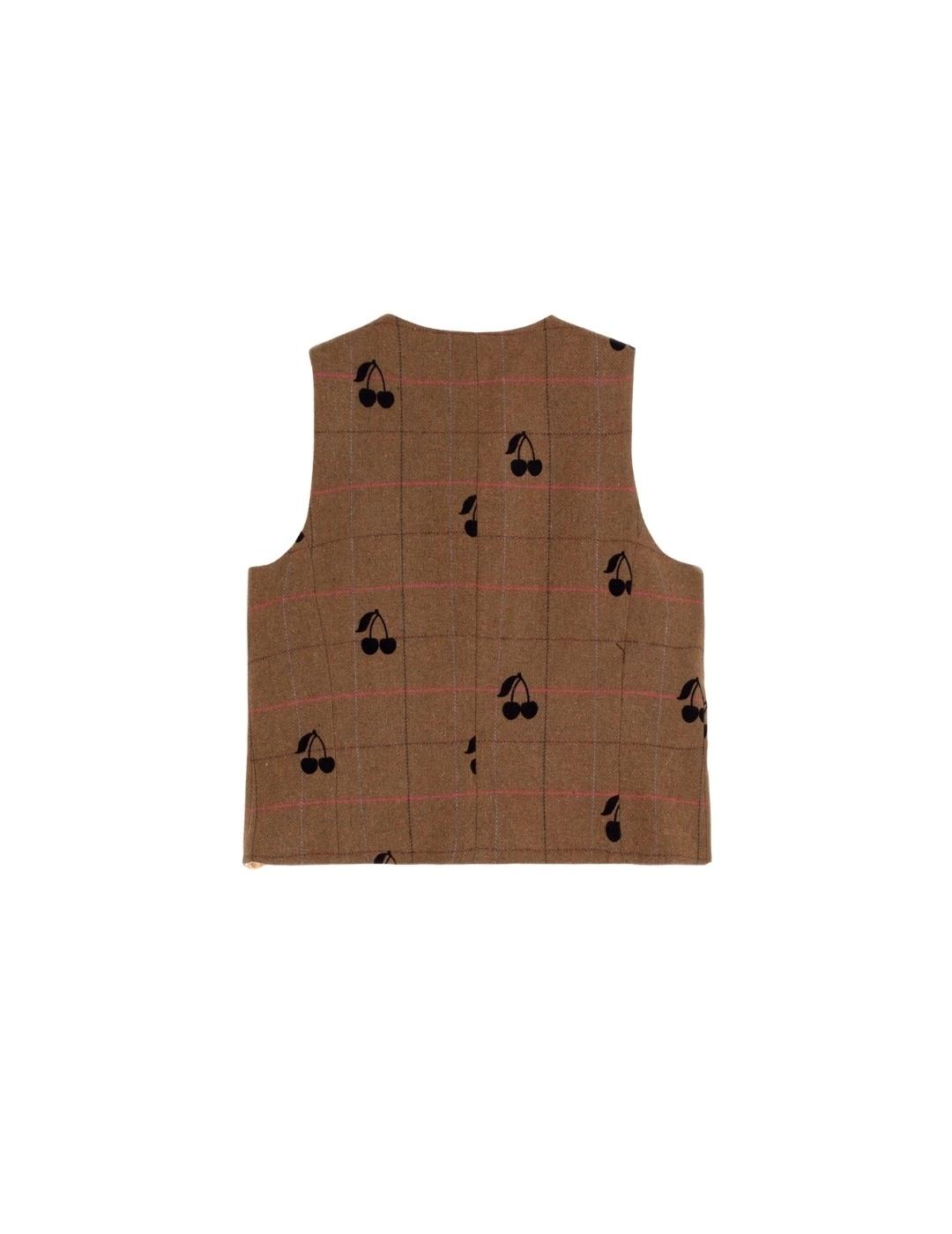 Vilagallo Caleco Agata Cuadro Verde Perfile