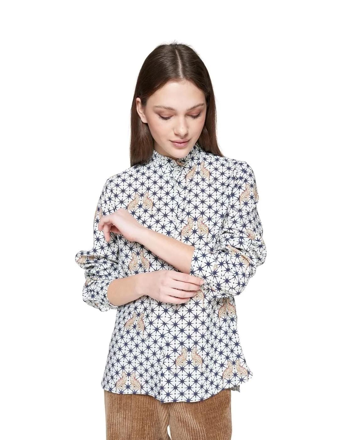 Vilagallo Camisa Andy Leopardos y estrellas