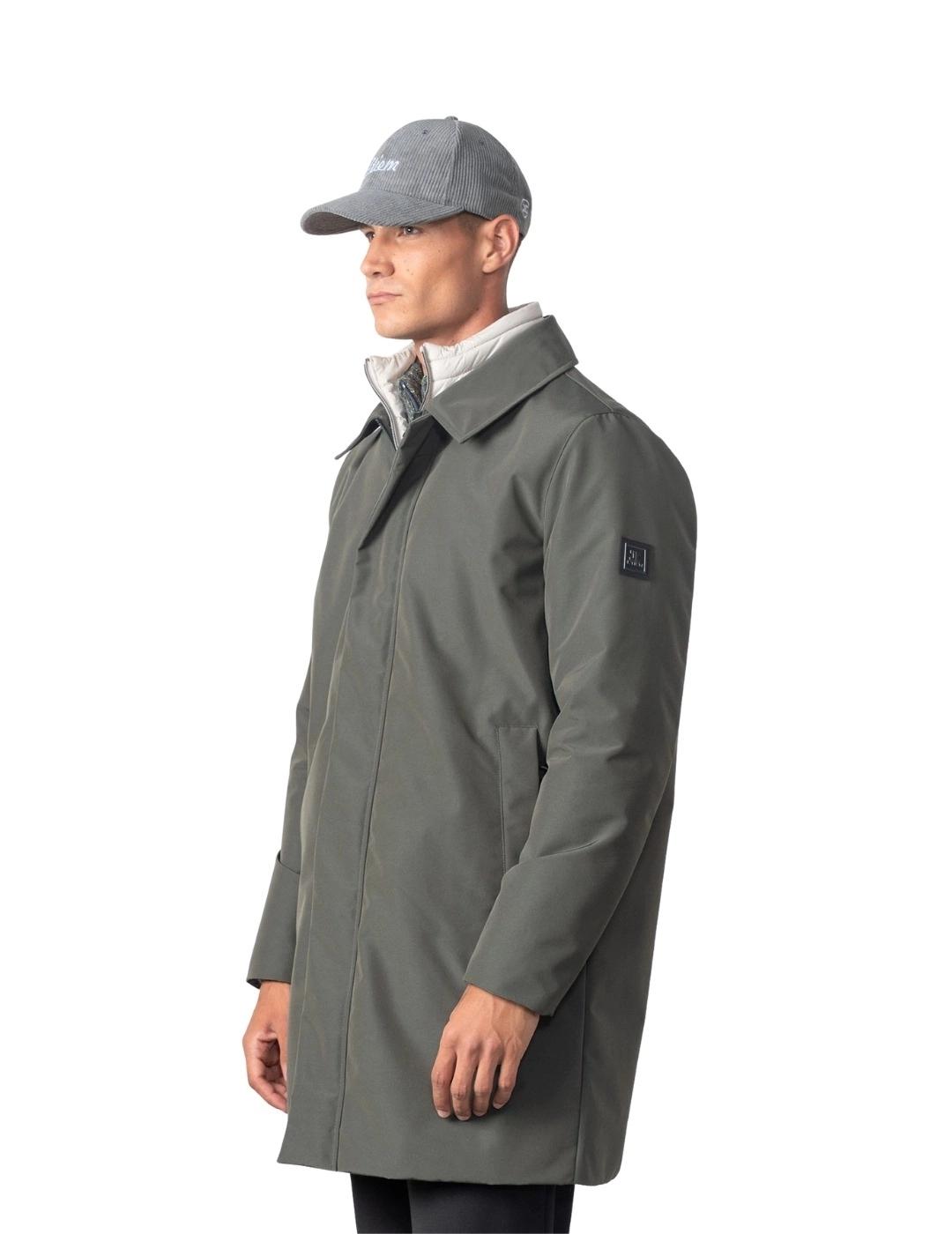 Etiem Trench Verde caqui con chaleco desmontable