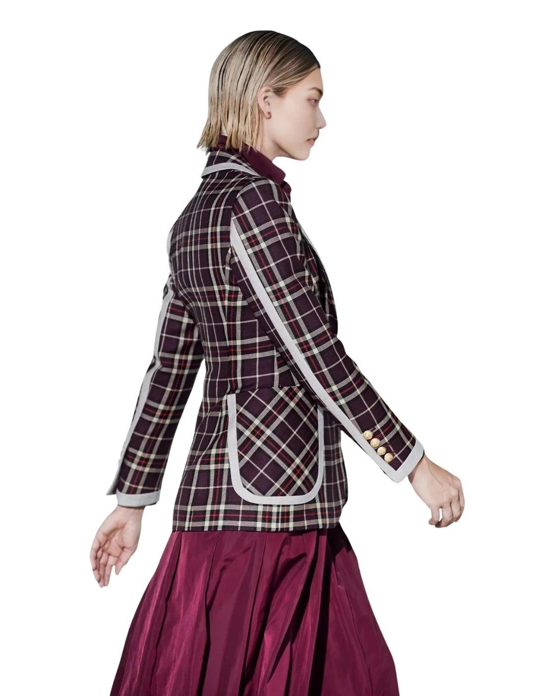 The Extreme Collection Blazer Cuadros Blackberry