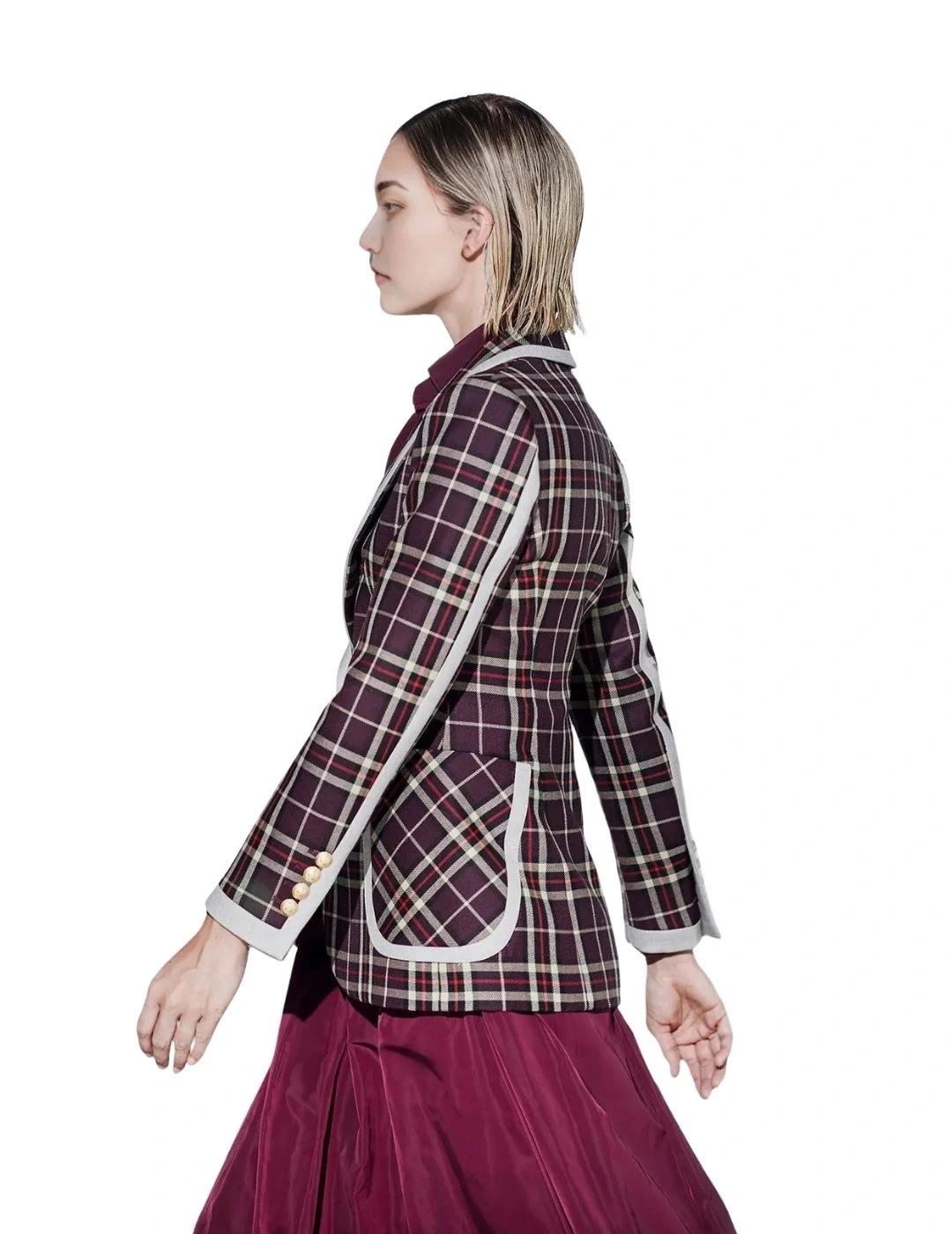 The Extreme Collection Blazer Cuadros Blackberry