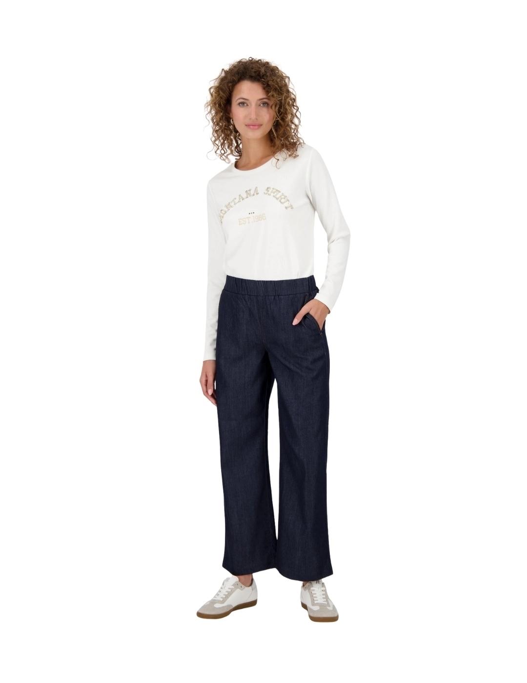 Monari Pantalón Jeans goma elástica