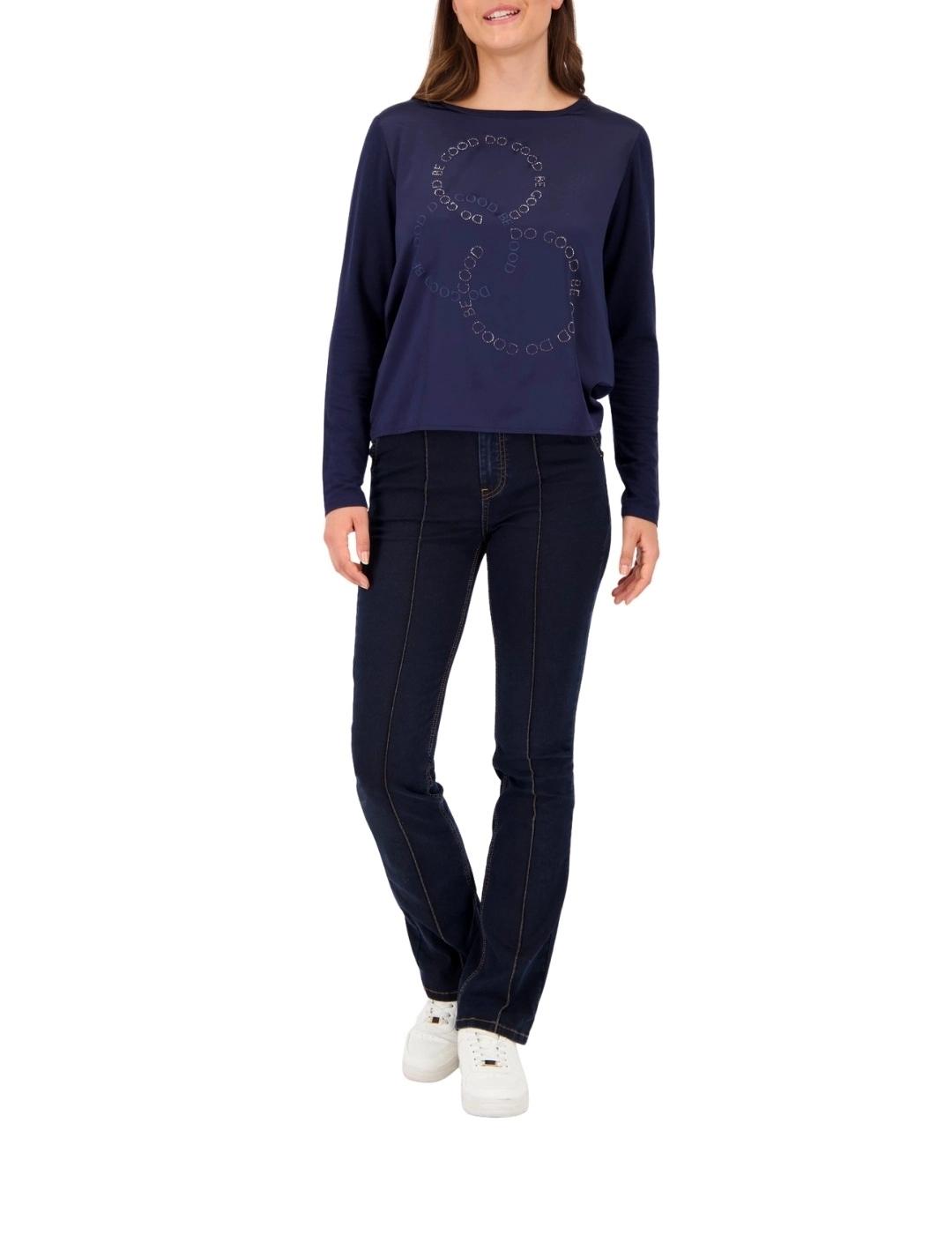 Monari Camiseta Azul marino