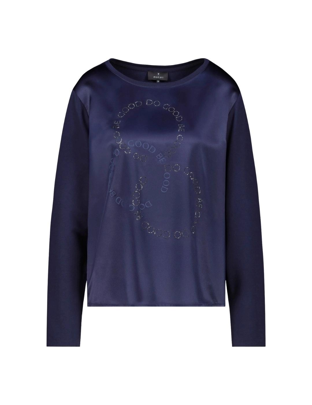 Monari Camiseta Azul marino