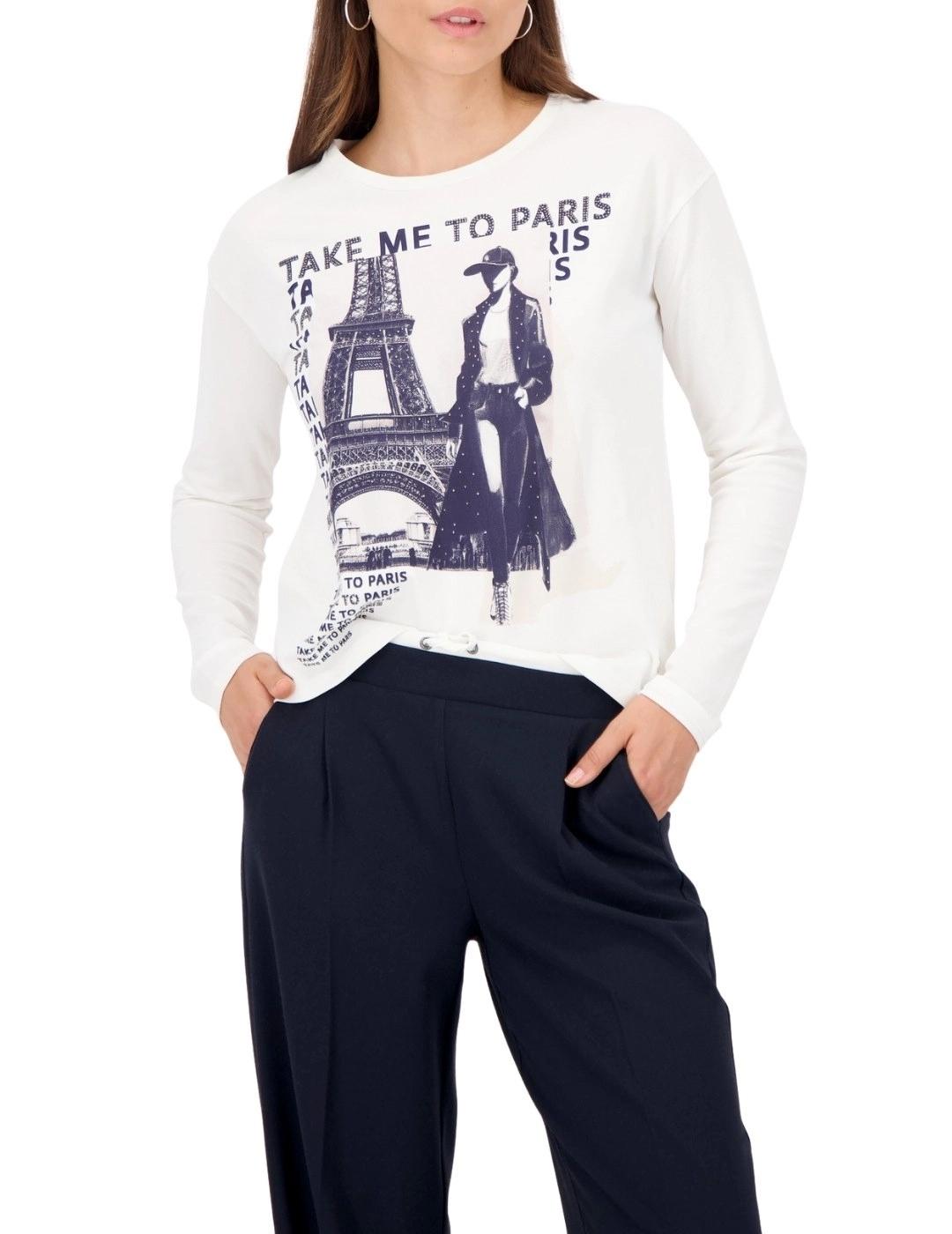 Monari Camiseta Blanca París