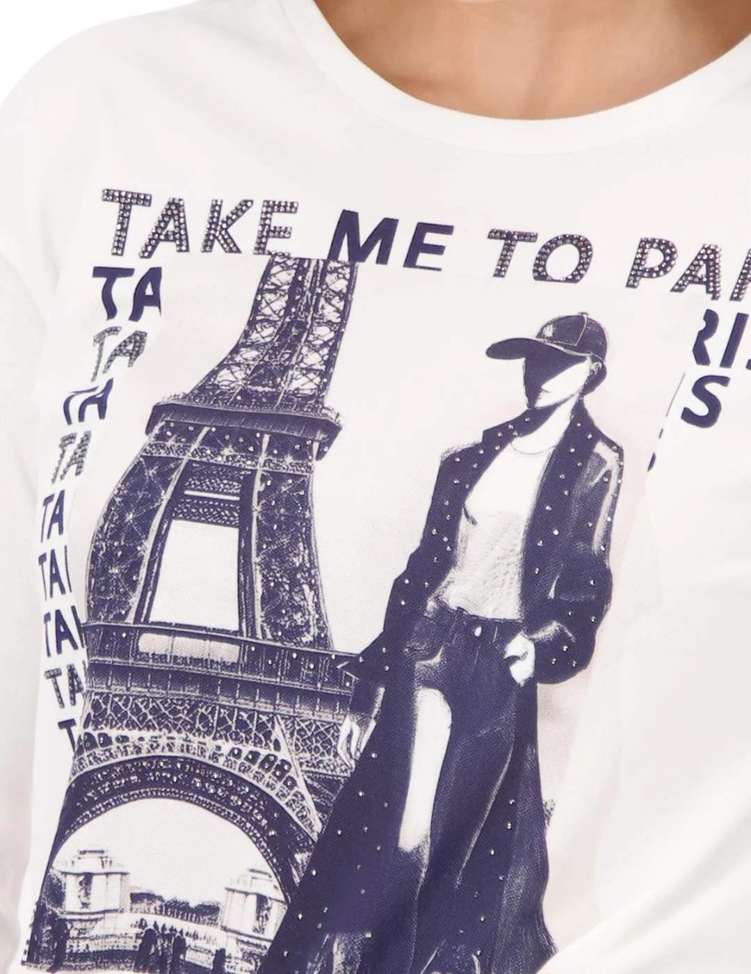 Monari Camiseta Blanca París